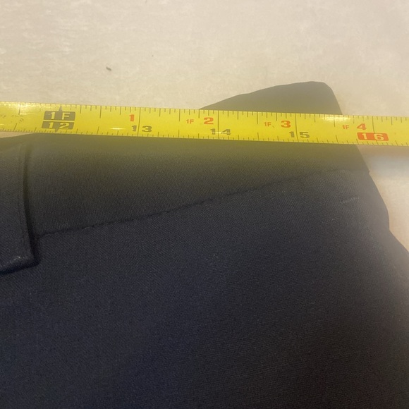 BROOK TAVERNER Size 32R Navy Wool Blend Slacks - Picture 3 of 8